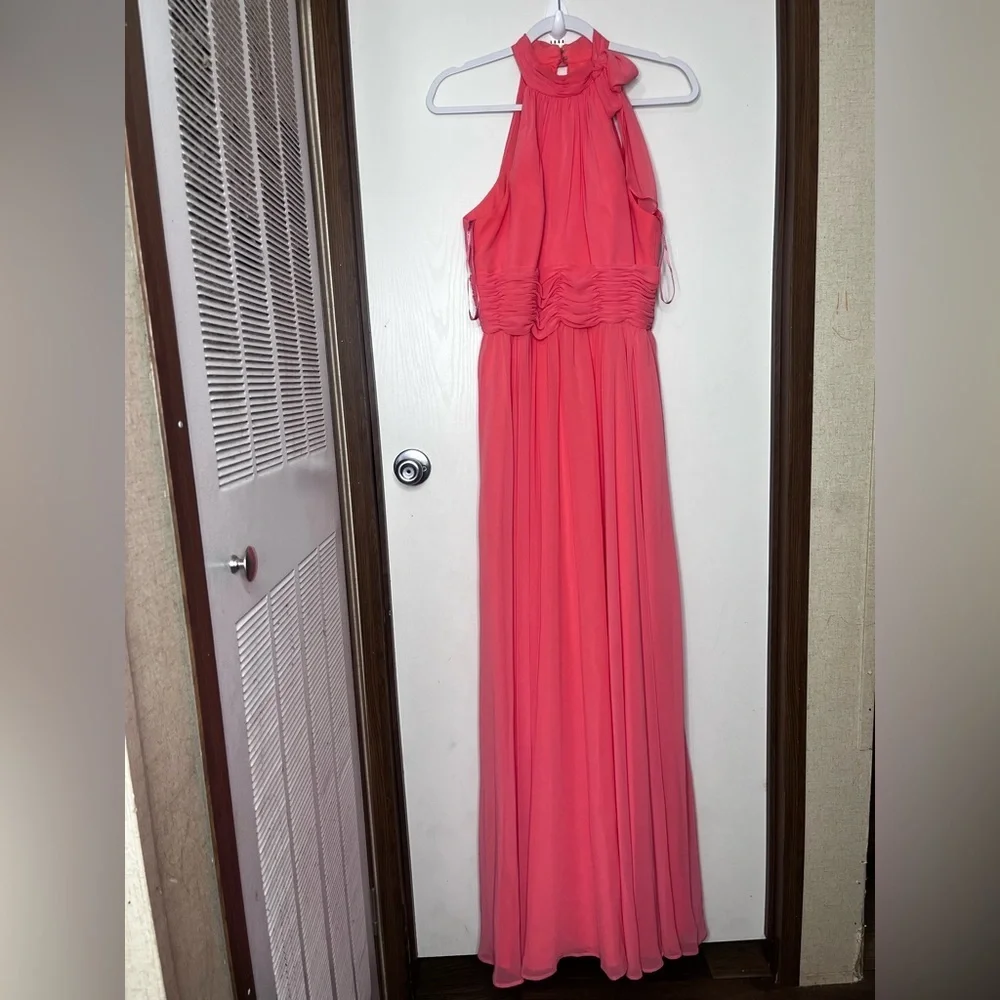 criss cross back cocktail dress Short Satin w/ for Homecoming & Size:ONE SIZE for SML Hot Pink Inila dress Terracotta Bridesmaid Dress Matte